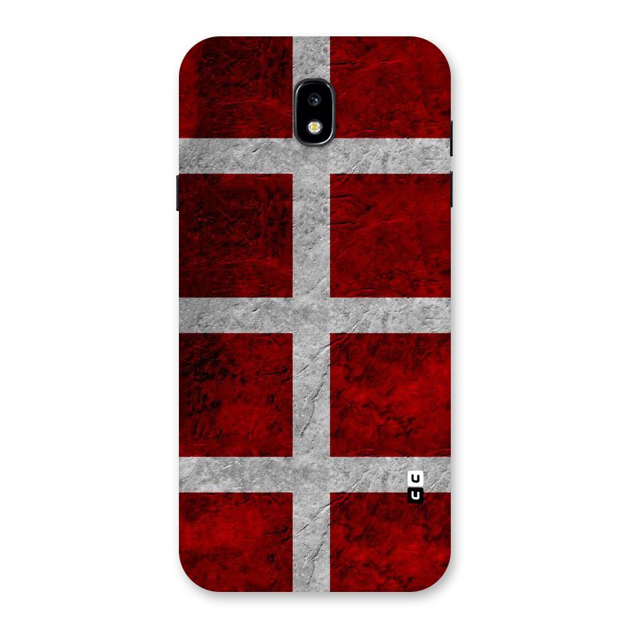 Silver Lines Back Case for Galaxy J7 Pro