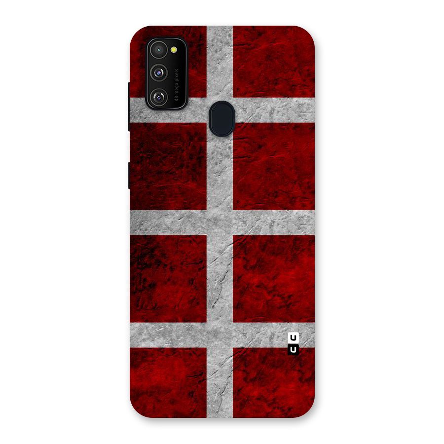 Silver Lines Back Case for Galaxy M30s