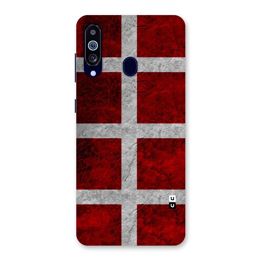 Silver Lines Back Case for Galaxy M40