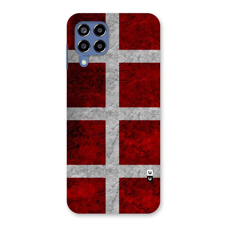 Silver Lines Back Case for Galaxy M53 5G