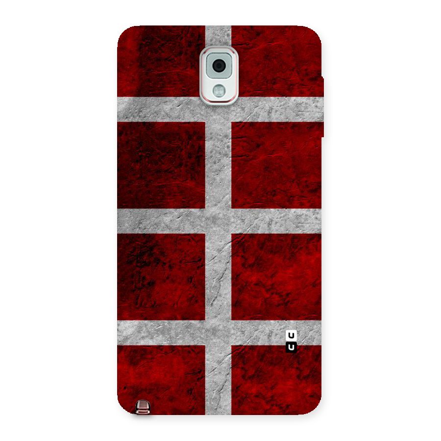 Silver Lines Back Case for Galaxy Note 3