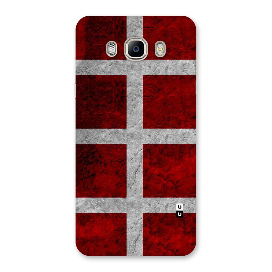 Silver Lines Back Case for Galaxy On8