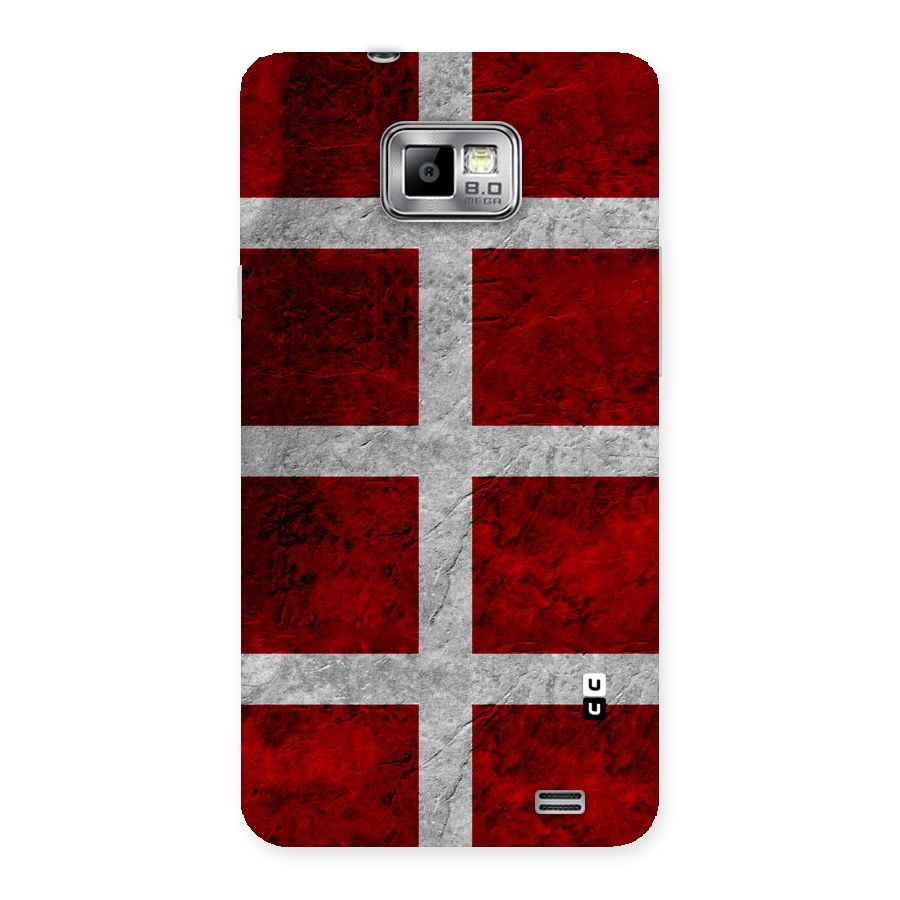 Silver Lines Back Case for Galaxy S2