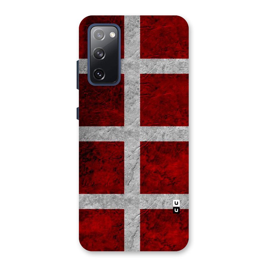 Silver Lines Back Case for Galaxy S20 FE