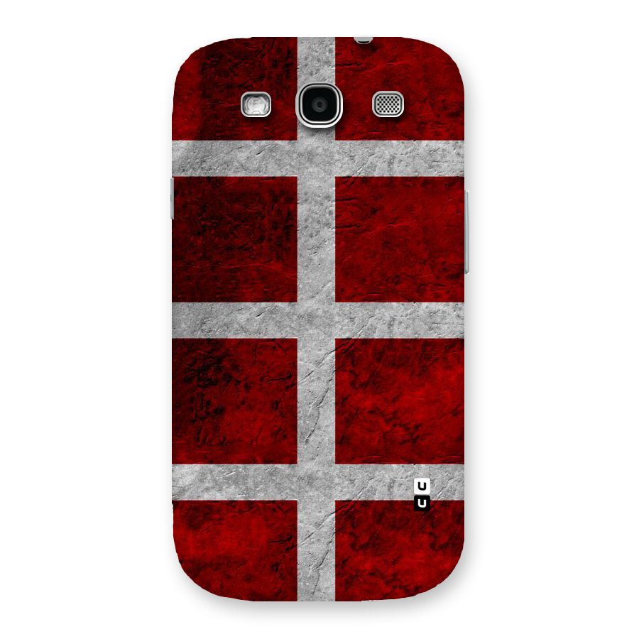 Silver Lines Back Case for Galaxy S3