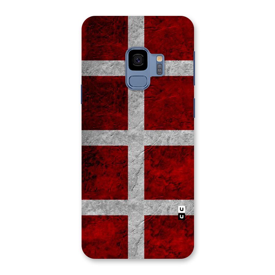 Silver Lines Back Case for Galaxy S9