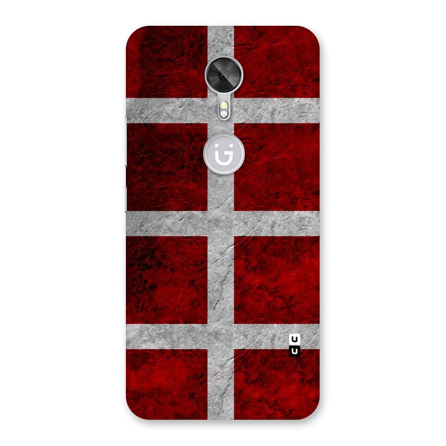 Silver Lines Back Case for Gionee A1