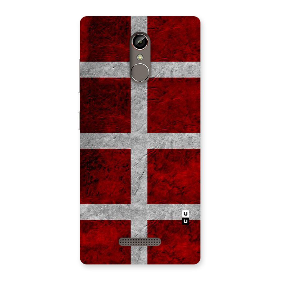Silver Lines Back Case for Gionee S6s