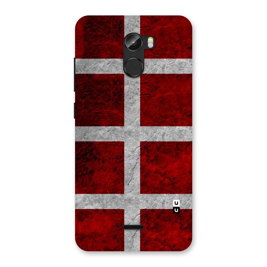 Silver Lines Back Case for Gionee X1
