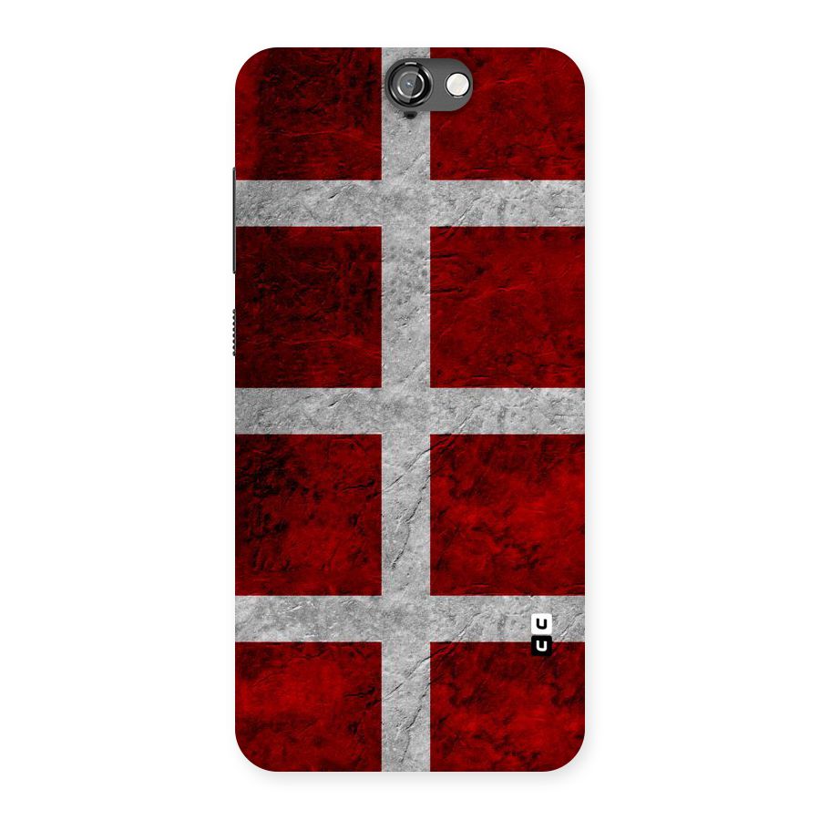 Silver Lines Back Case for HTC One A9