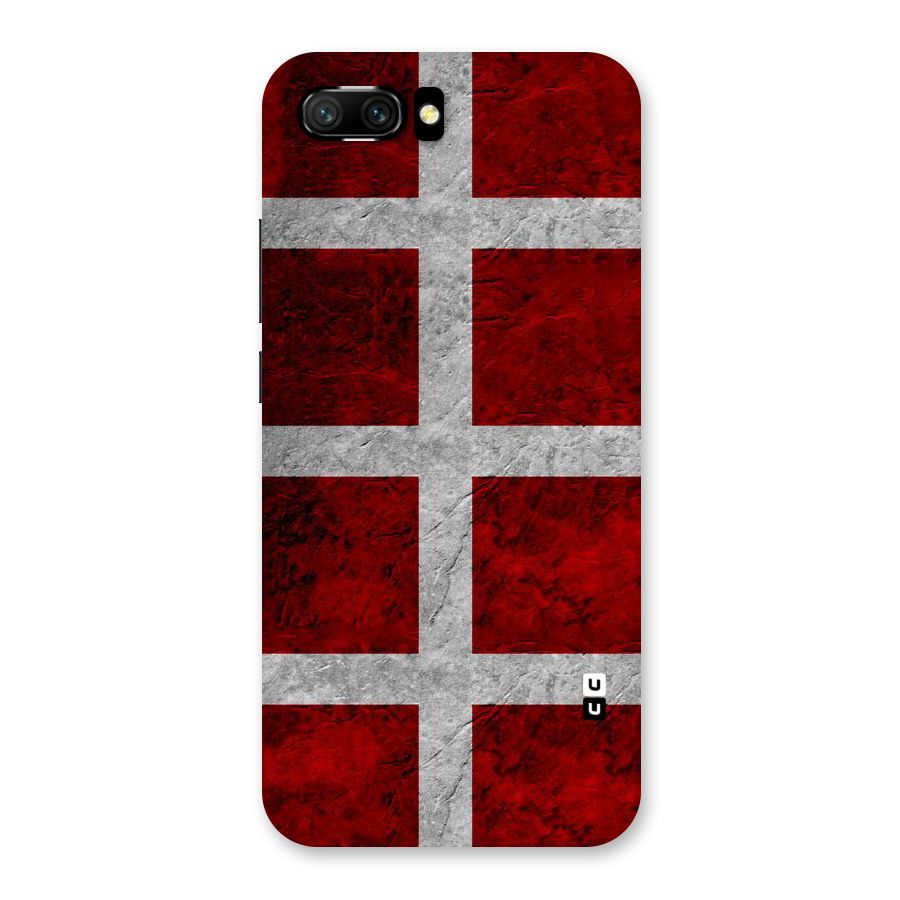 Silver Lines Back Case for Honor 10