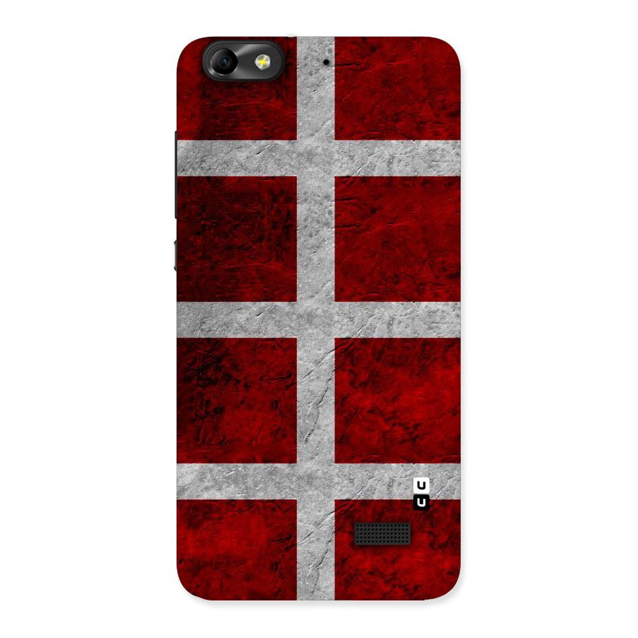 Silver Lines Back Case for Honor 4C