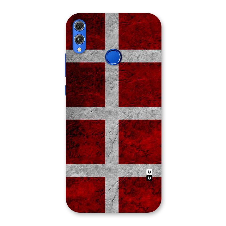 Silver Lines Back Case for Honor 8X