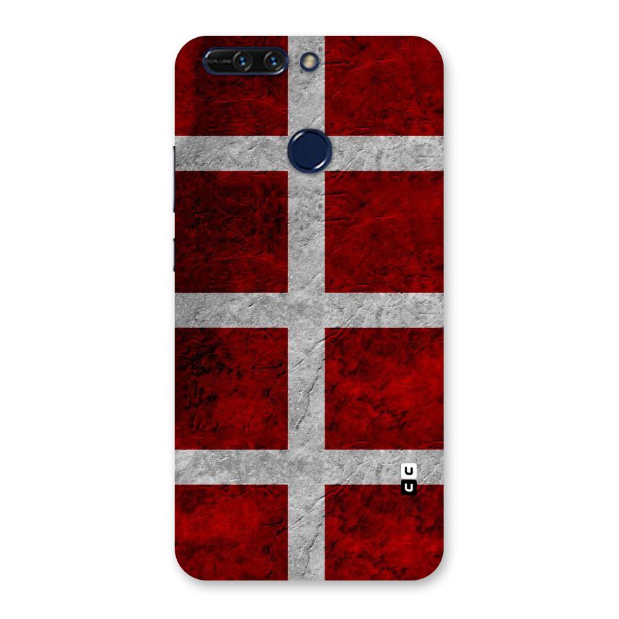 Silver Lines Back Case for Honor 8 Pro