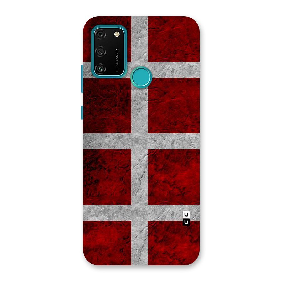 Silver Lines Back Case for Honor 9A