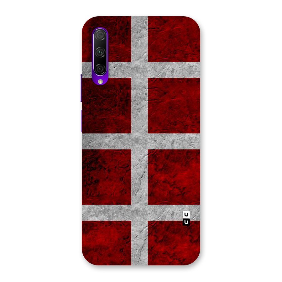 Silver Lines Back Case for Honor 9X Pro