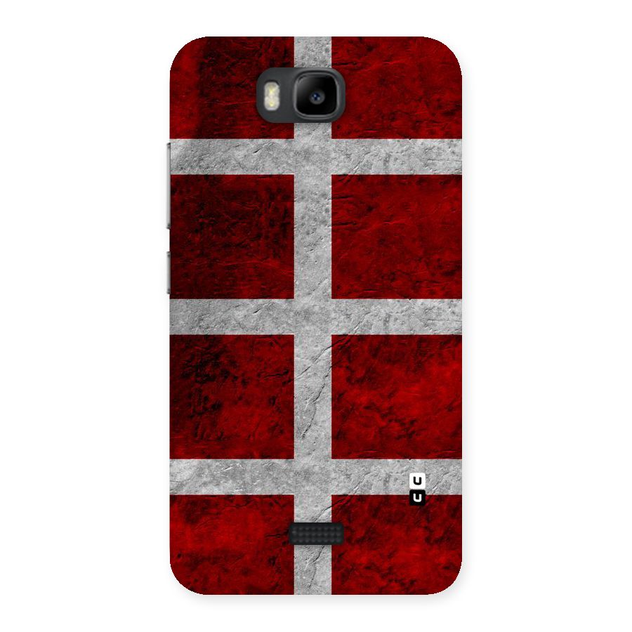 Silver Lines Back Case for Honor Bee