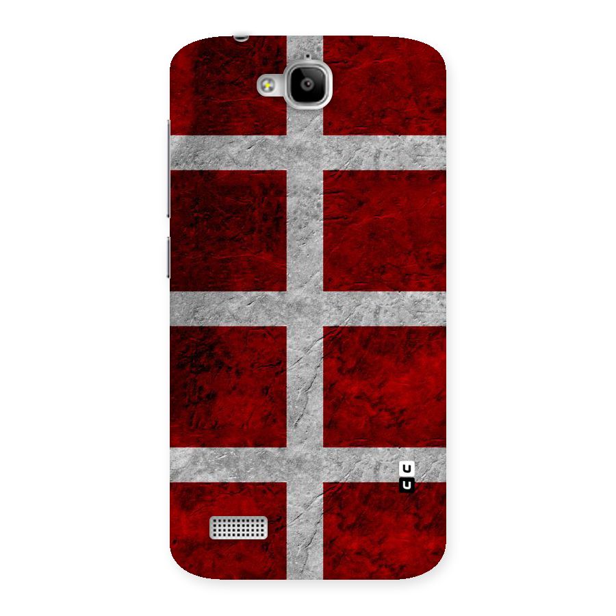 Silver Lines Back Case for Honor Holly