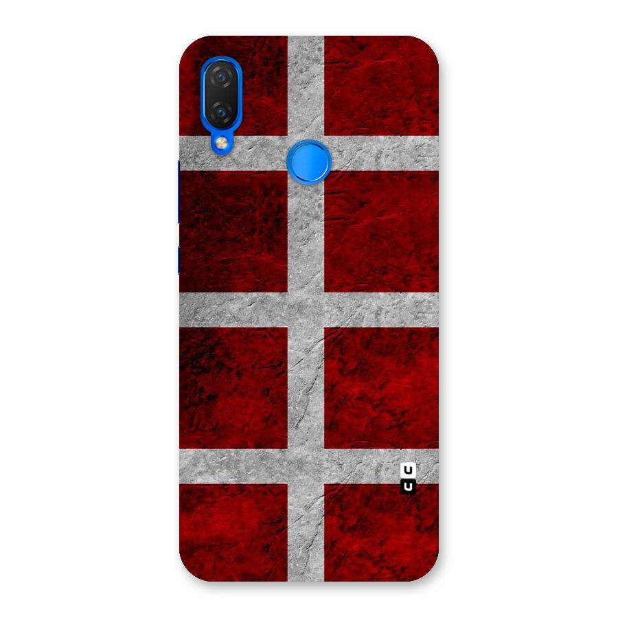 Silver Lines Back Case for Huawei P Smart+