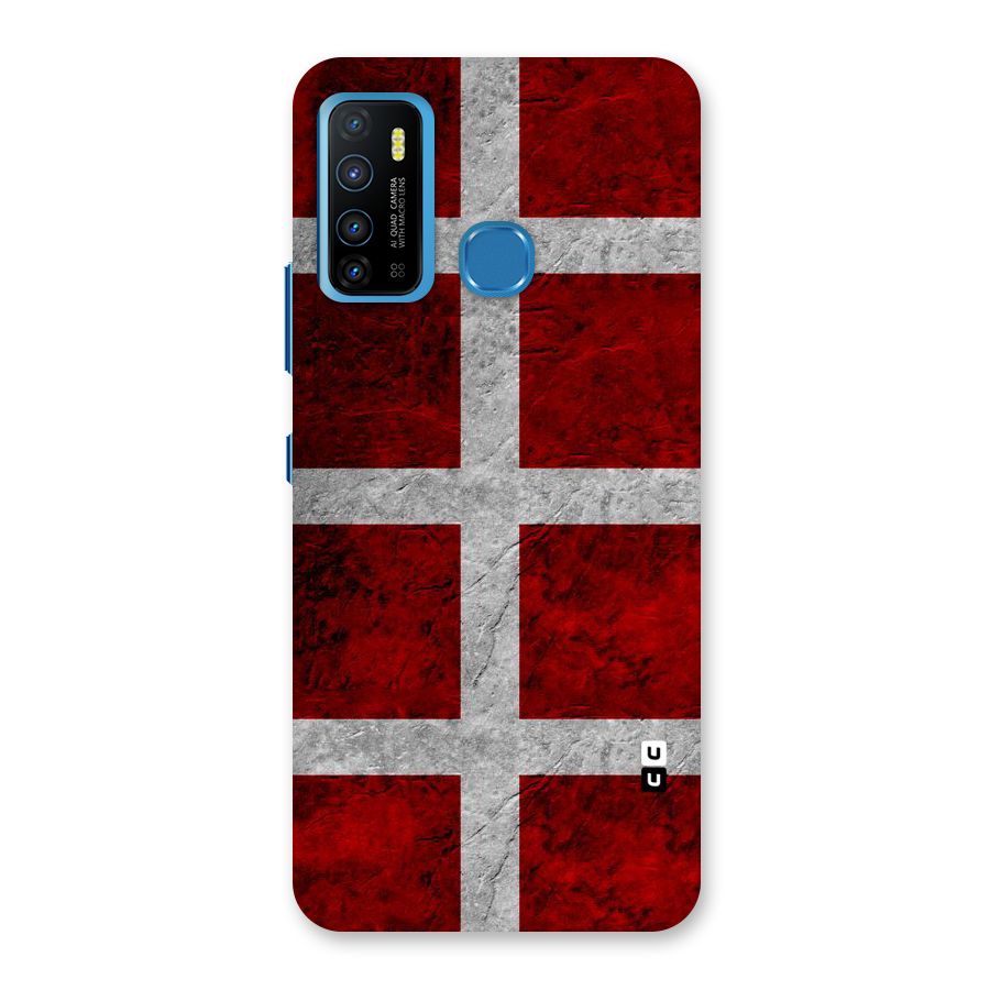 Silver Lines Back Case for Infinix Hot 9