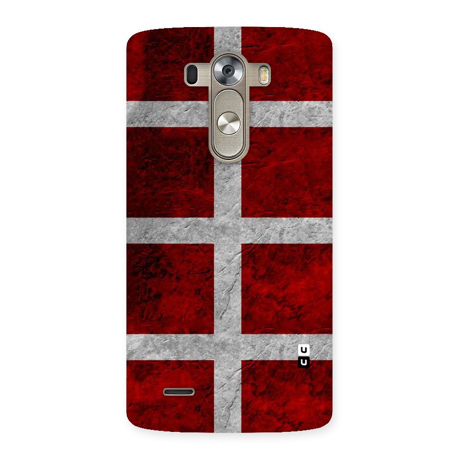 Silver Lines Back Case for LG G3
