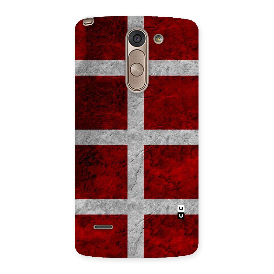 Silver Lines Back Case for LG G3 Stylus