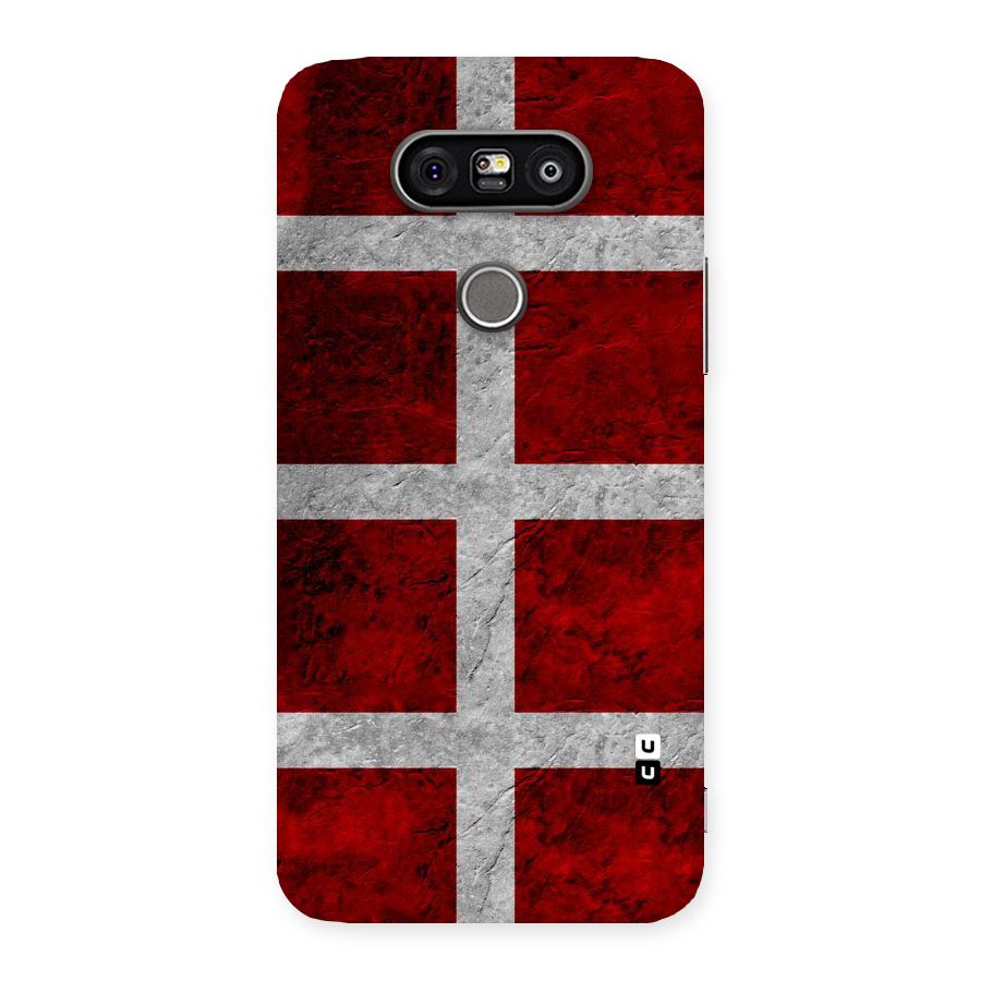 Silver Lines Back Case for LG G5
