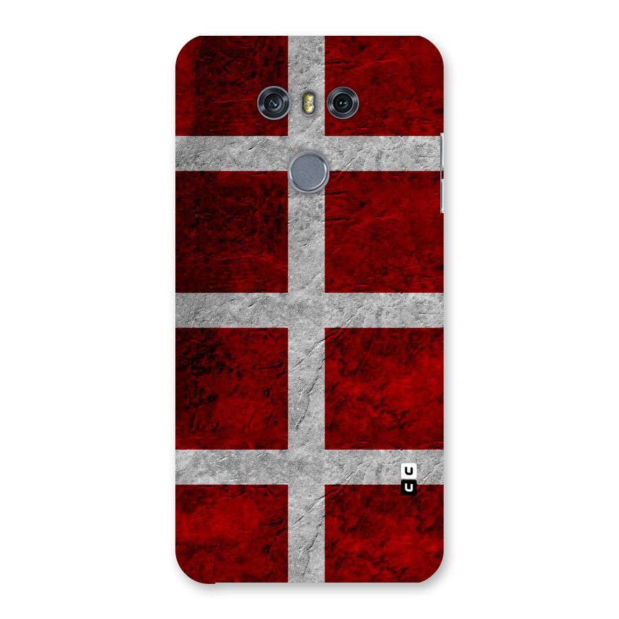 Silver Lines Back Case for LG G6