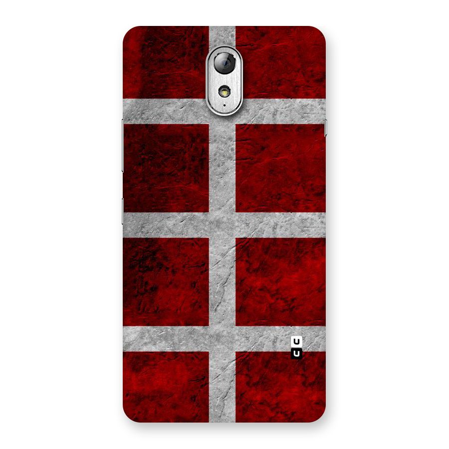 Silver Lines Back Case for Lenovo Vibe P1M