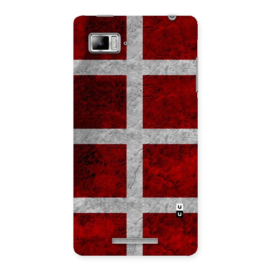 Silver Lines Back Case for Lenovo Vibe Z K910