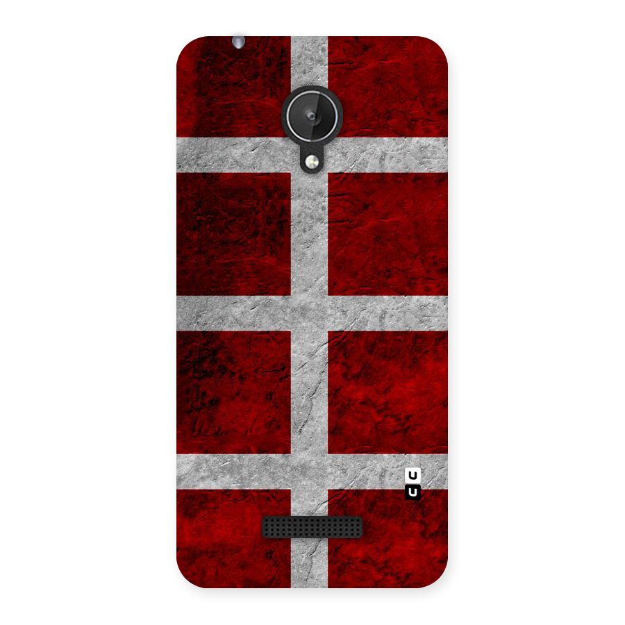 Silver Lines Back Case for Micromax Canvas Spark Q380