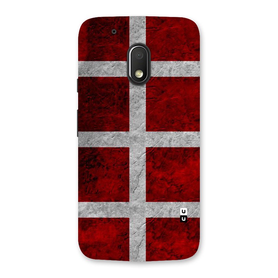 Silver Lines Back Case for Moto G4 Play