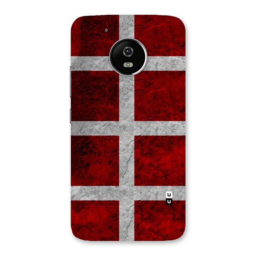 Silver Lines Back Case for Moto G5