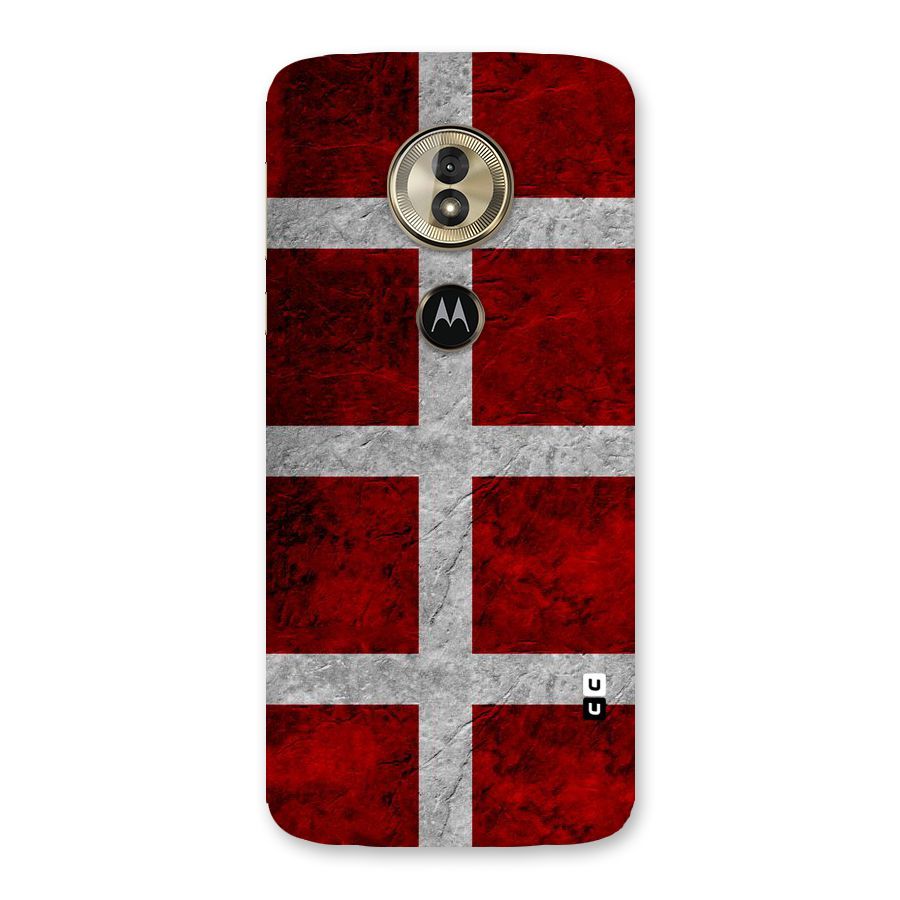 Silver Lines Back Case for Moto G6 Play