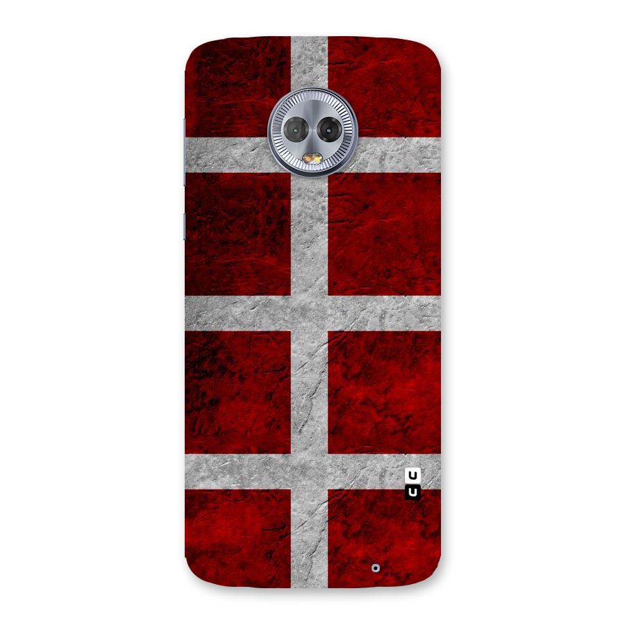 Silver Lines Back Case for Moto G6 Plus