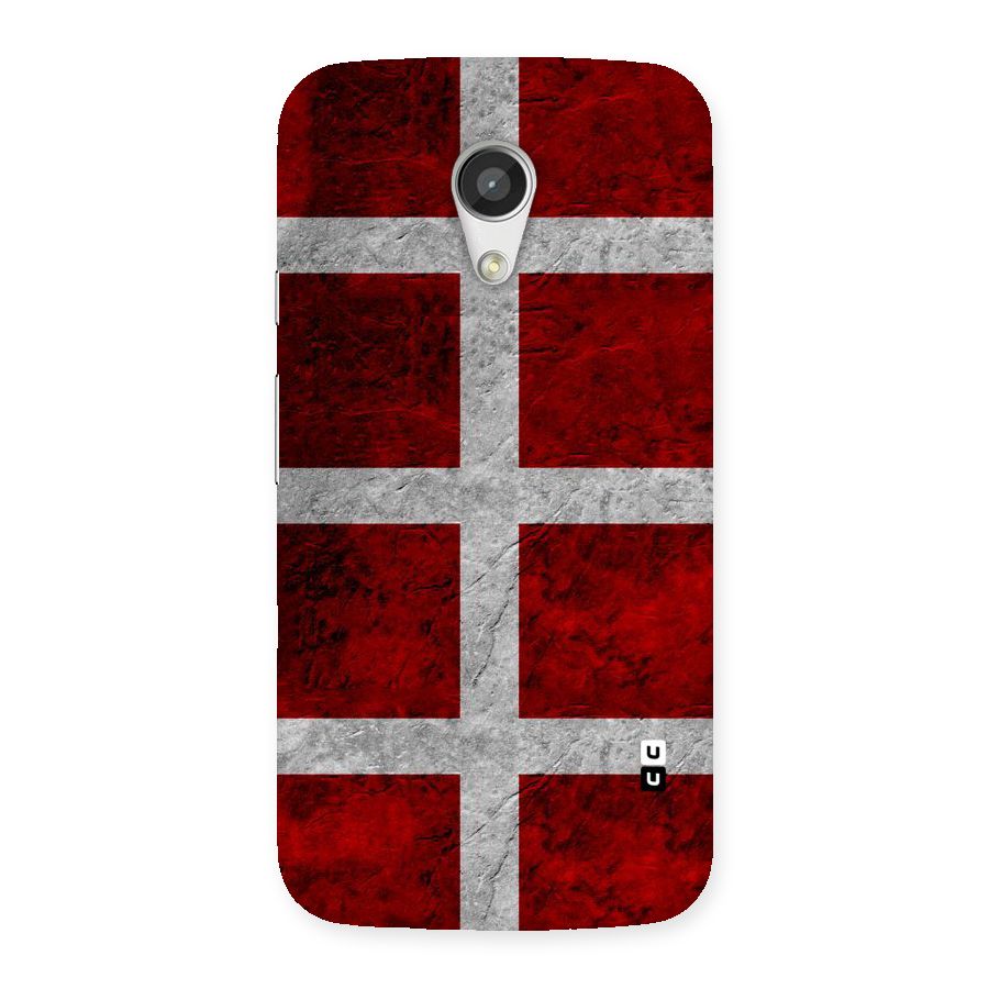 Silver Lines Back Case for Moto G 2nd Gen