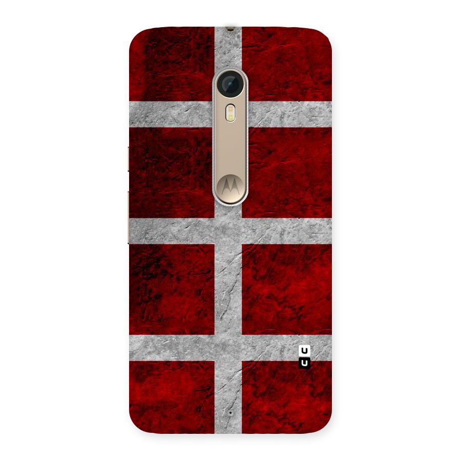 Silver Lines Back Case for Motorola Moto X Style