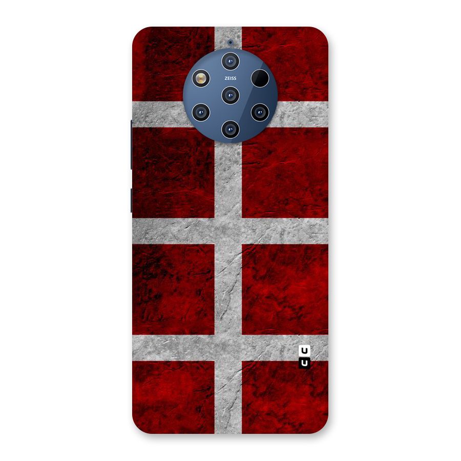 Silver Lines Back Case for Nokia 9 PureView