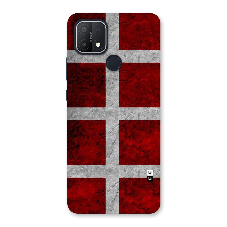 Silver Lines Back Case for Oppo A15s