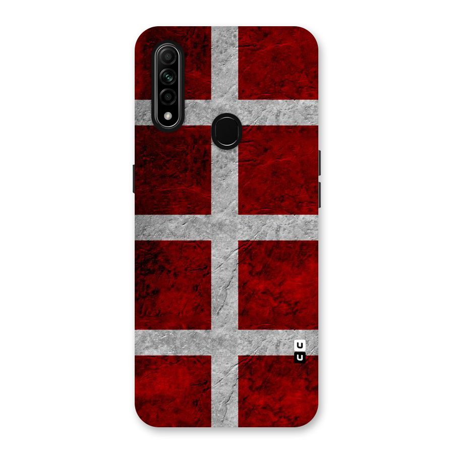 Silver Lines Back Case for Oppo A31