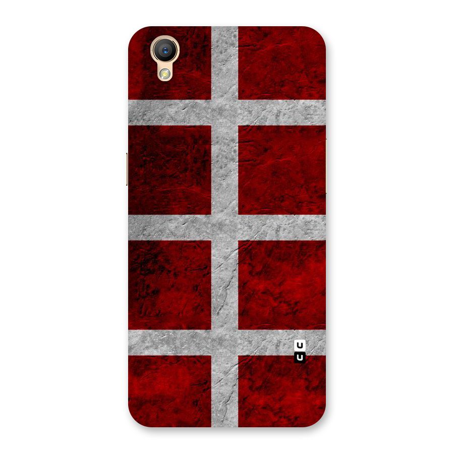 Silver Lines Back Case for Oppo A37