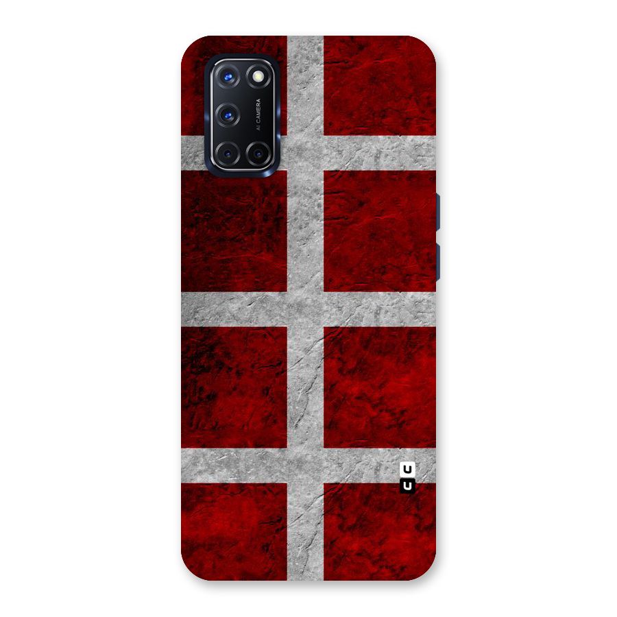 Silver Lines Back Case for Oppo A52