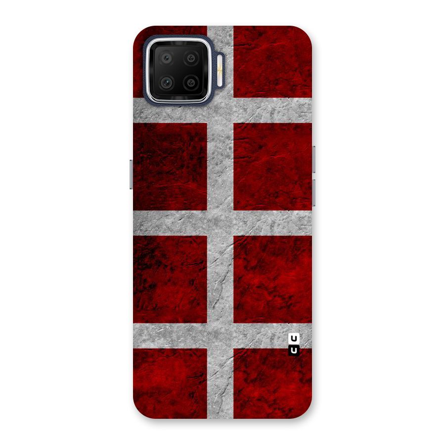 Silver Lines Back Case for Oppo F17