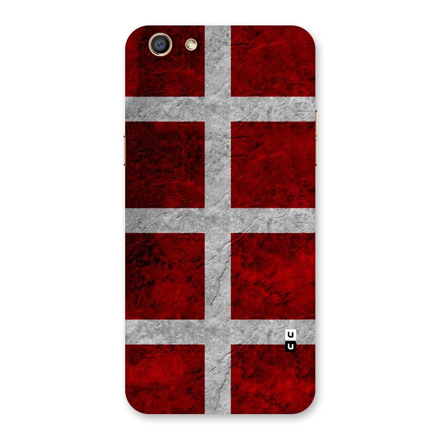 Silver Lines Back Case for Oppo F3