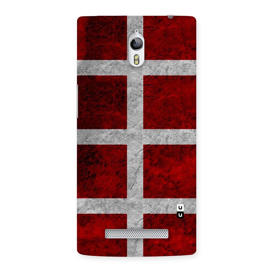 Silver Lines Back Case for Oppo Find 7