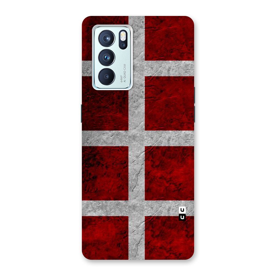 Silver Lines Back Case for Oppo Reno6 Pro 5G
