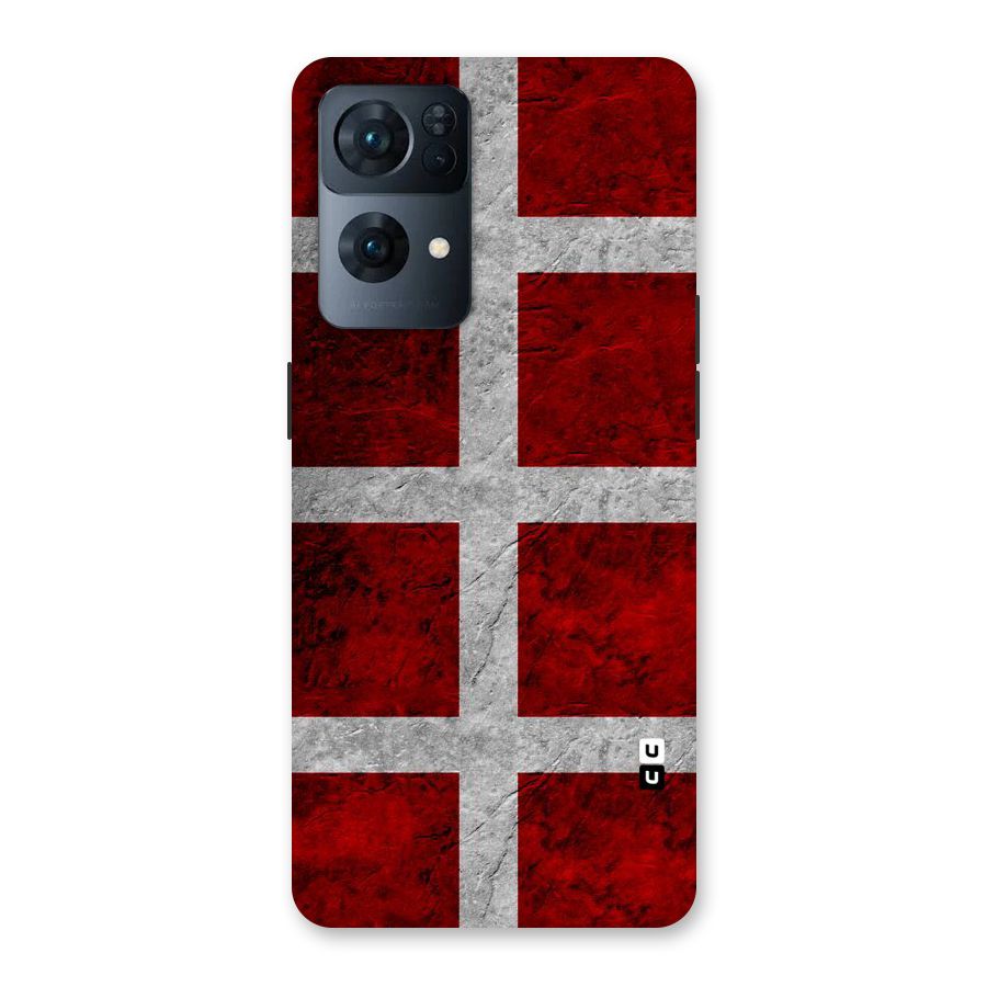 Silver Lines Back Case for Oppo Reno7 Pro 5G