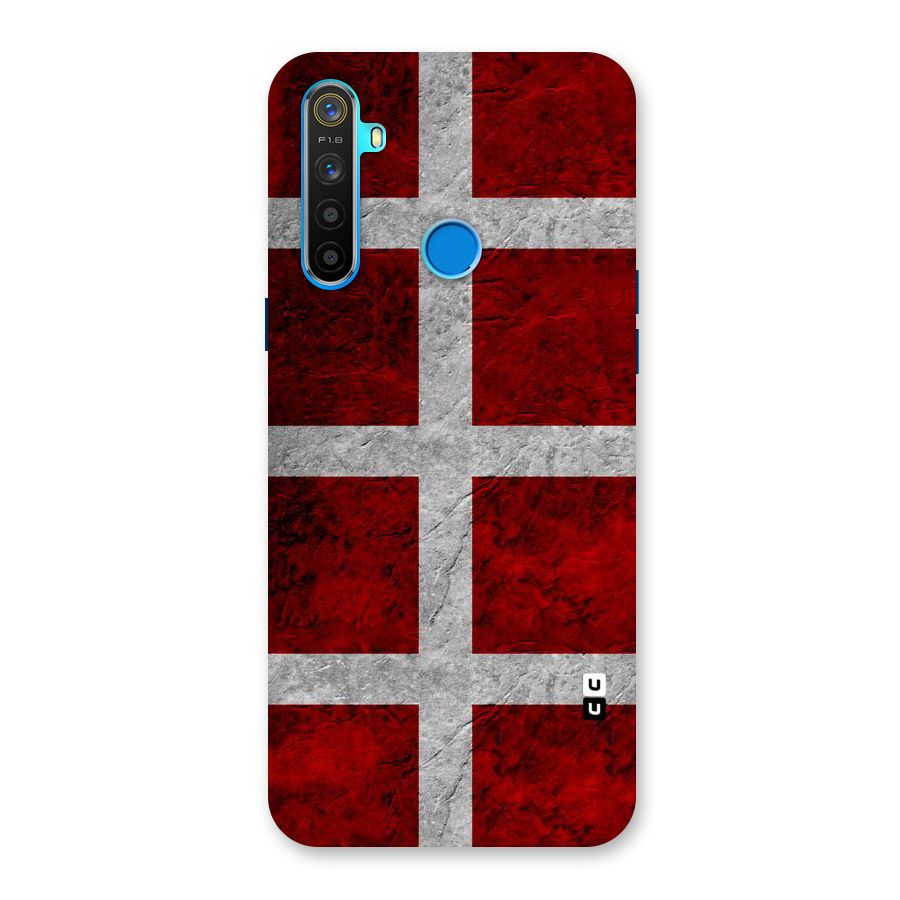 Silver Lines Back Case for Realme 5