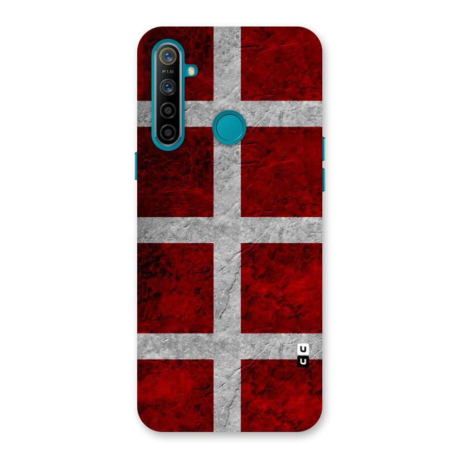 Silver Lines Back Case for Realme 5i