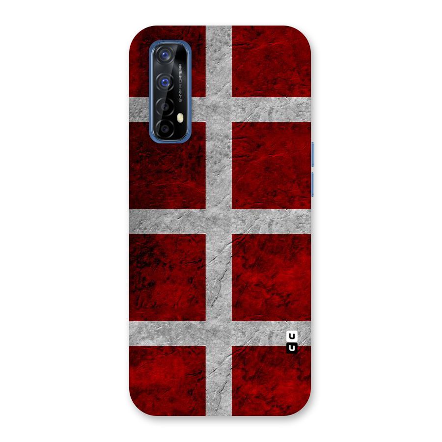 Silver Lines Back Case for Realme 7